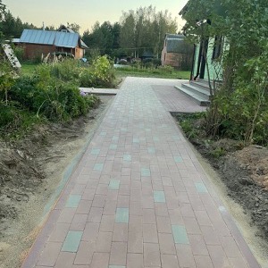 тротуарная плитка во дворе частного дома фотo и цена